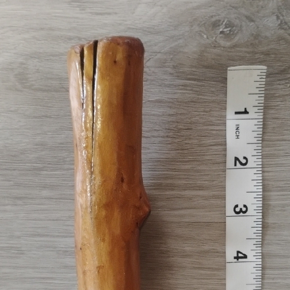 Handcrafted Wooden Walking Stick - Picture 12 of 17